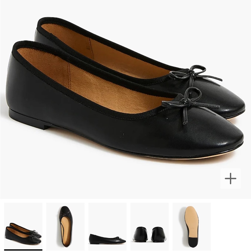 JCrew Black Ballet Flats